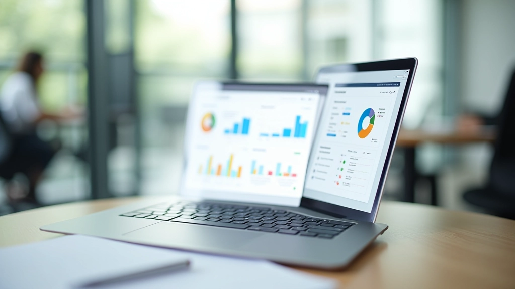 Personal finance dashboard showing income and expense tracking