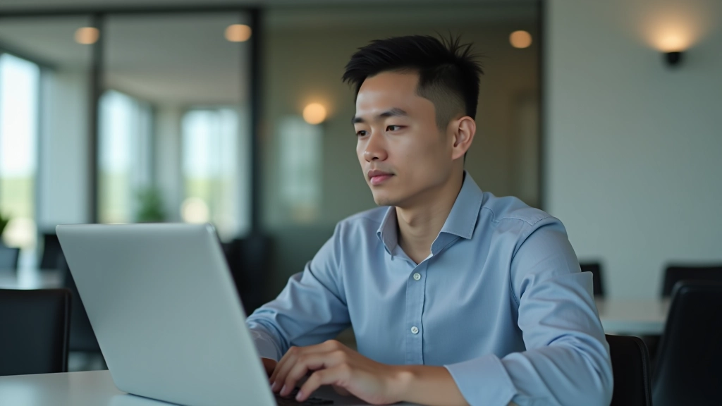 Person pausing before making an online purchase decision